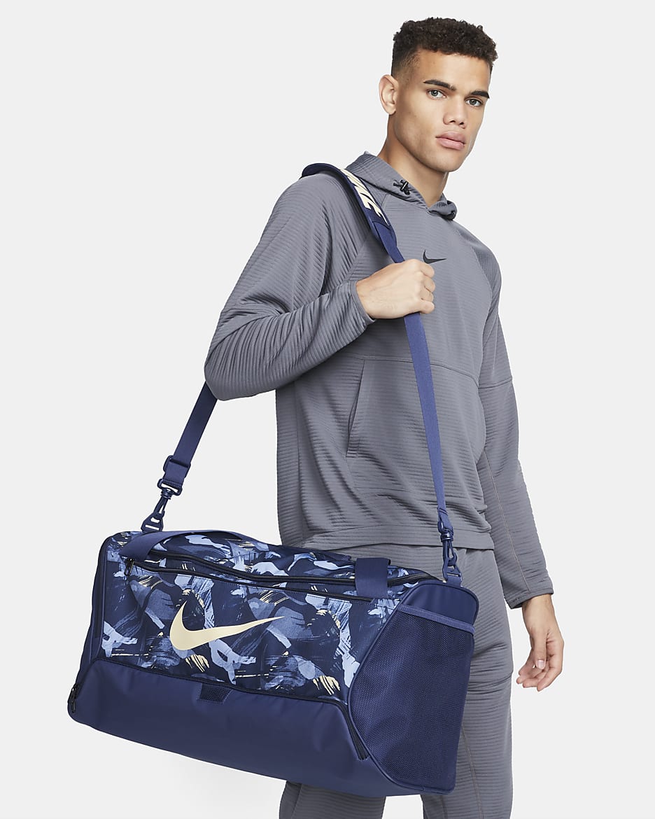 Nike Brasilia Printed Duffel Bag Medium 60L